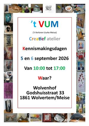 foto: Kennismakingsdagen op 5 en 6 september 2026 telkens van 10:00 tot 17:00