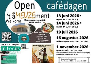 foto: Open café's 2026 't aMEUZEment