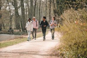 foto: op pad tijdens de speurtocht