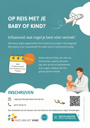 foto: Op reis met je baby of kind?